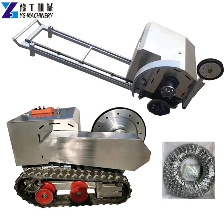 Crawler-Wire-Saw-Machine