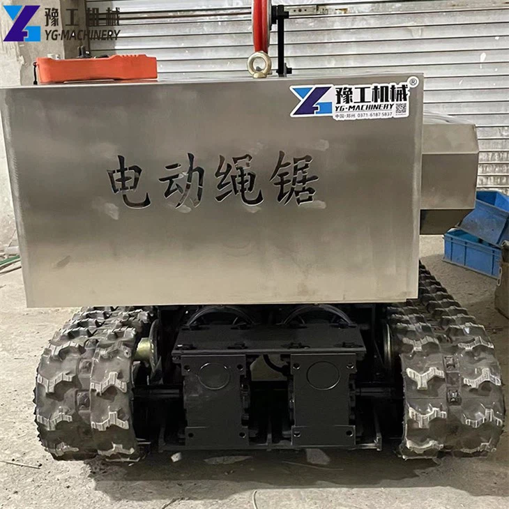 Electric-Crawler-Wire-Saw-Machine